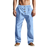 Pantalón de Playa para Hombre - Suelto Transpirable Deportivo Verano Talla Plus