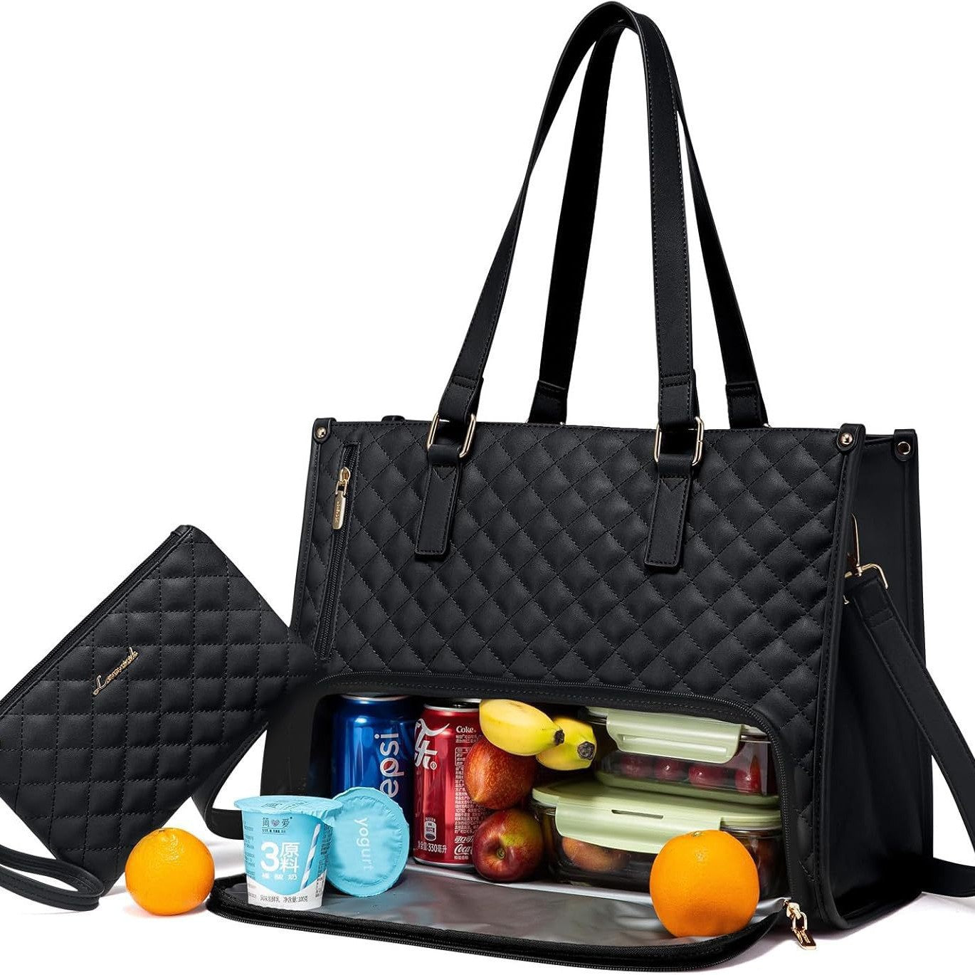 Bolsa para Laptop Lonchera Térmica y Ejecutiva para Mujer - Elegante e Impermeable