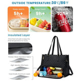 Bolsa para Laptop Lonchera Térmica y Ejecutiva para Mujer - Elegante e Impermeable