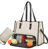 Bolsa para Laptop Lonchera Térmica y Ejecutiva para Mujer - Elegante e Impermeable