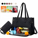 Bolsa para Laptop Lonchera Térmica y Ejecutiva para Mujer - Elegante e Impermeable